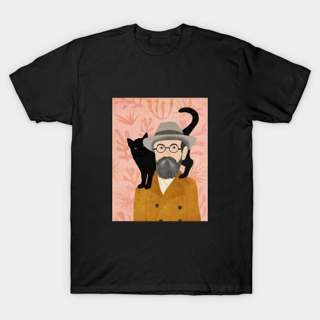 Henri and Puce T-Shirt by katherinequinnillustration